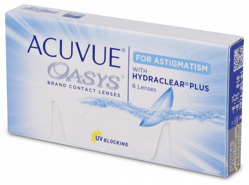 Acuvue Oasys With Hydraclear Plus For Astigmatism (6 ks)