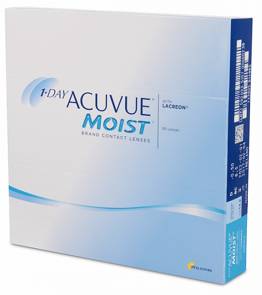 Acuvue 1-Day Moist (90 ks)
