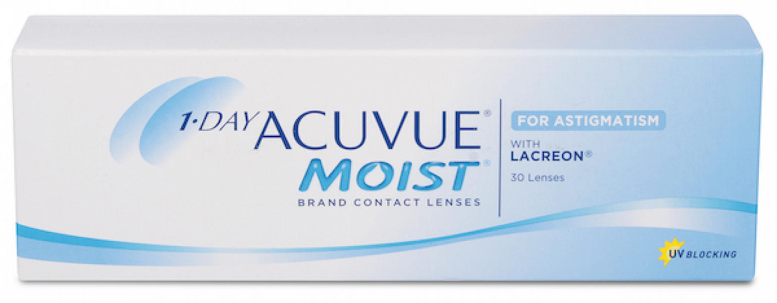 Acuvue 1-Day Moist For Astigmatism (30 ks)